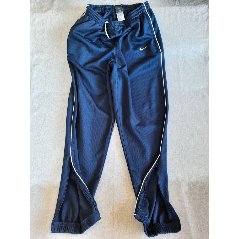 Nike Team Mens Large Drawstring Elastic Waist Ankle Zip Convertible Jogger Pants